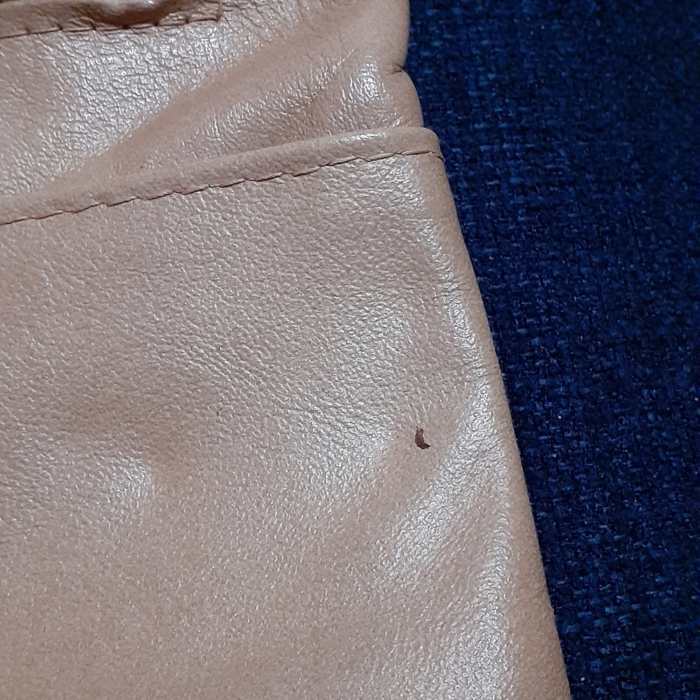 Vintage leather clutch purse - Picture 7 of 7